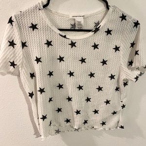 Star Women’s Crop Top Size Large